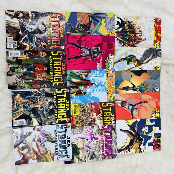 Justice Society of America Strange Adventures 1-6 & All Stars 1-8 Lot JSA - Picture 10 of 10